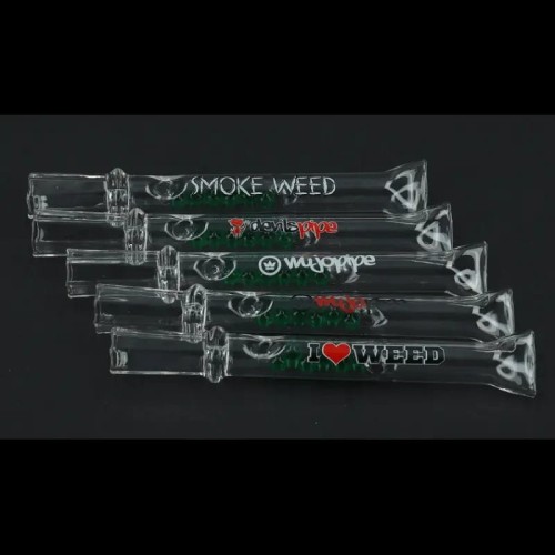 Lufka szklana GREEN BALLS WUJO 11 cm 10 sztuk