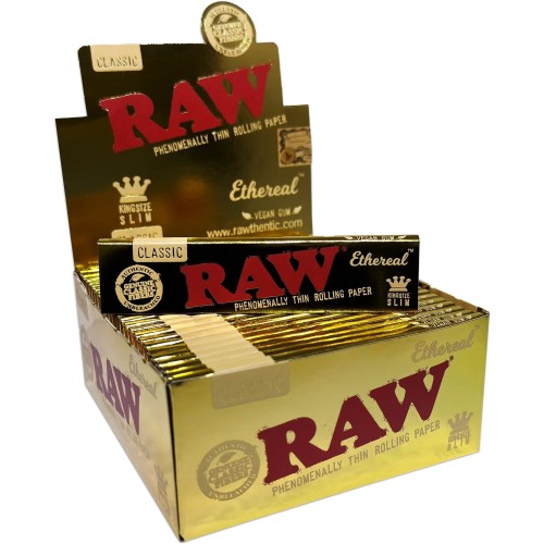 Bibułki RAW Ethereal KS Slim 32 szt.