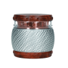 Młynek metalowo-akrylowy  Rwanda 4 części 65 mm