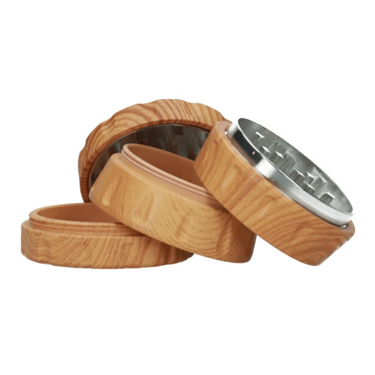 Młynek metalowo-akrylowy Gwinea 4 części 52 mm MIX kolor