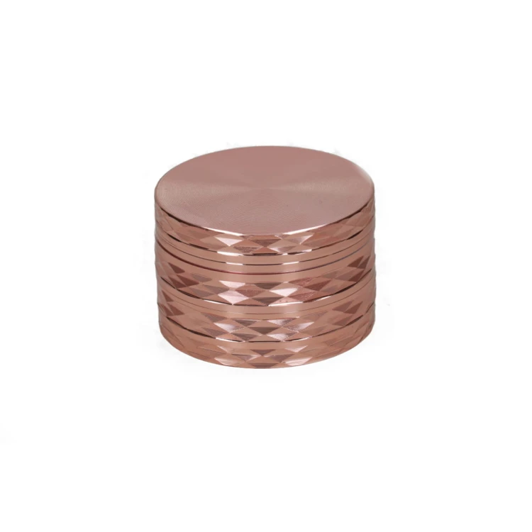 Młynek metalowy Plain 4 części 52 mm MIX kolor