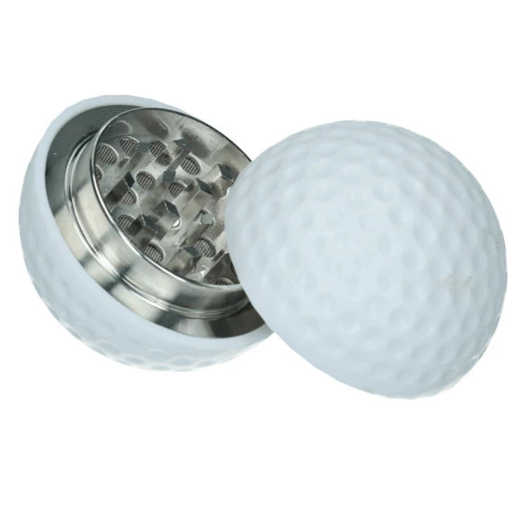 Młynek metalowo-akrylowy Golf 3 części 53 mm