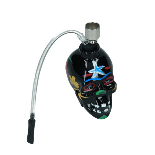 Fajka wodna Skull 13cm MIX kolor