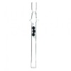 Lufka szklana S2 Black Spherule Strait 12cm 10szt