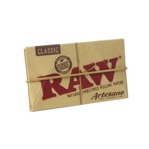 Bibułka RAW ARTESANO 1 1/4 + Tips