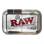 Tacka metalowa RAW ROLLING TRAY Metallic Silver 27 x 33 cm