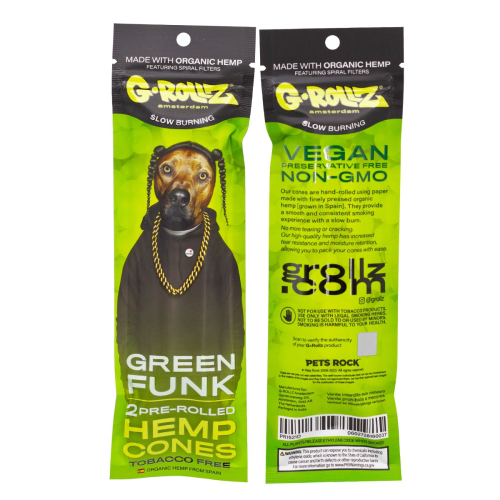 Wrapy Konopne G-Rollz Grape Flavored - Winogrono - 2 szt.
