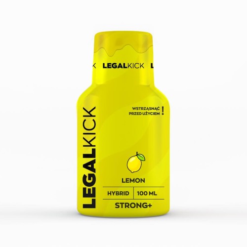 SHOT KONOPNY  LEGAL KICK - LEMON STRONG +