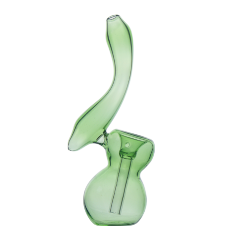 Mini bubbler szklany Greeny 13 cm