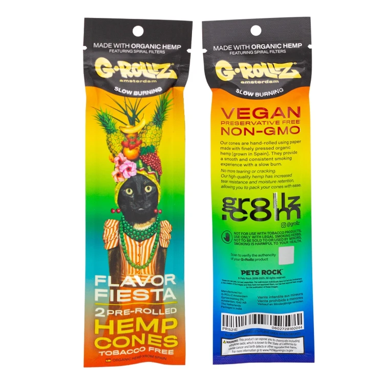 Wrapy Konopne G-Rollz Multifruit Flavored - 2 szt.