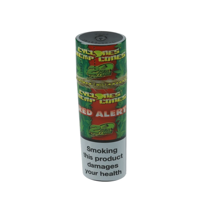 Blunty Cyclones Hemp Double Wraps Red Alert - 2 sztuki