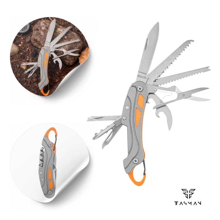 Scyzoryk Tasman 14 funkcji z karabińczykiem
