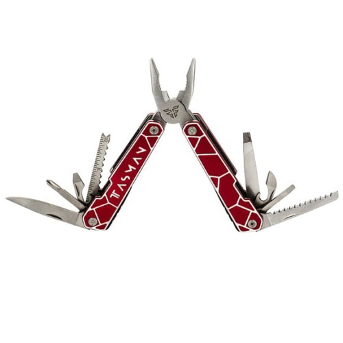 Multitool TASMAN 13 funkcji czerwony