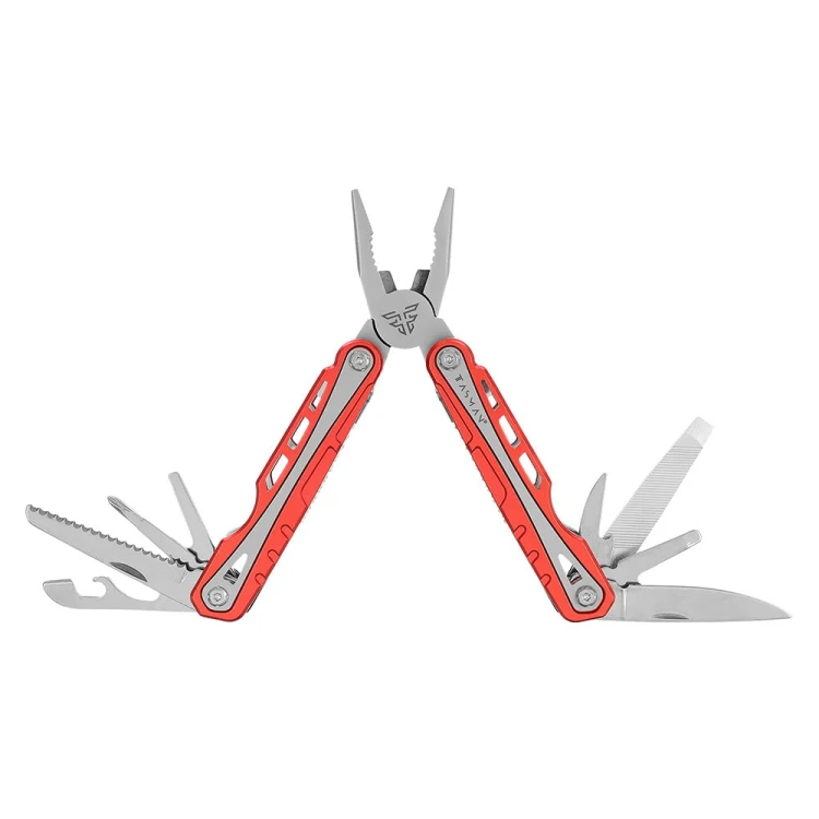 Multitool TASMAN 13 funkcji czerwony