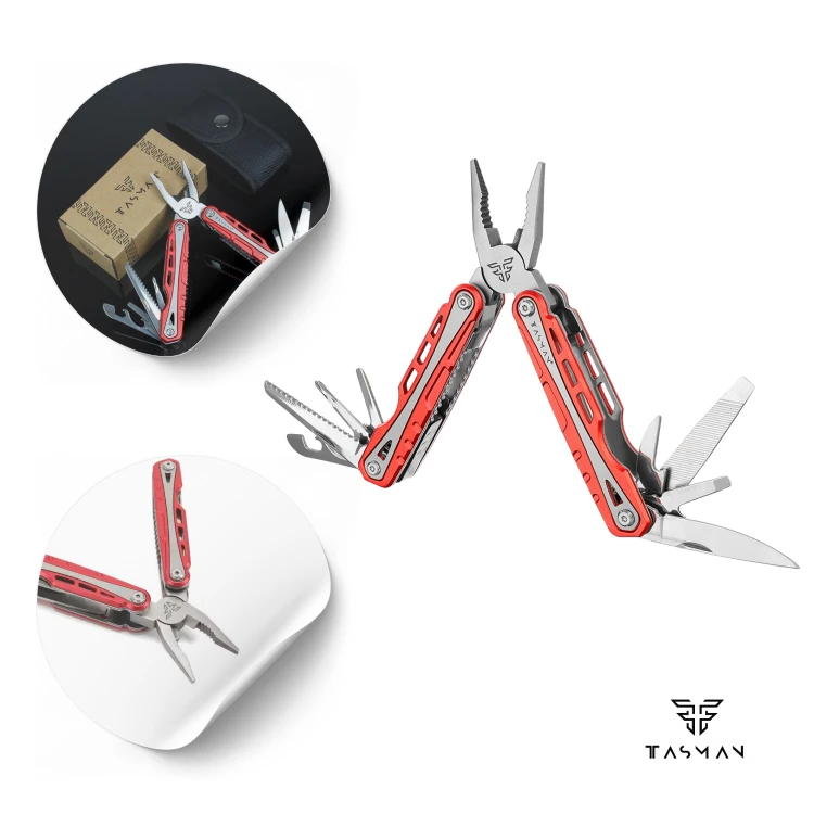 Multitool TASMAN 13 funkcji czerwony