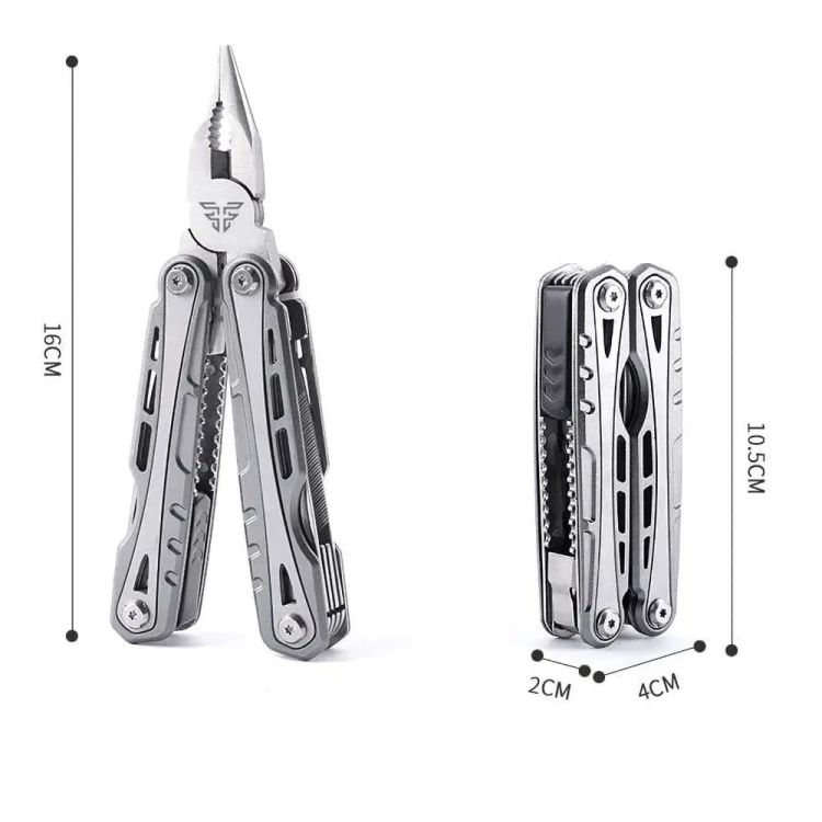 Multitool TASMAN 13 funkcji srebrny