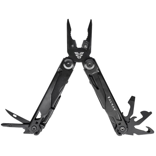 Multitool TASMAN PRO 19 funkcji ze stali nierdzewnej czarny