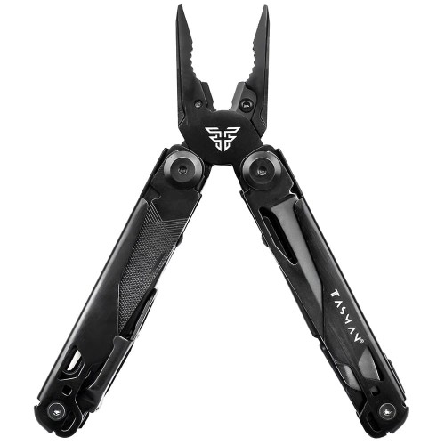 Multitool TASMAN PRO 19 funkcji ze stali nierdzewnej czarny