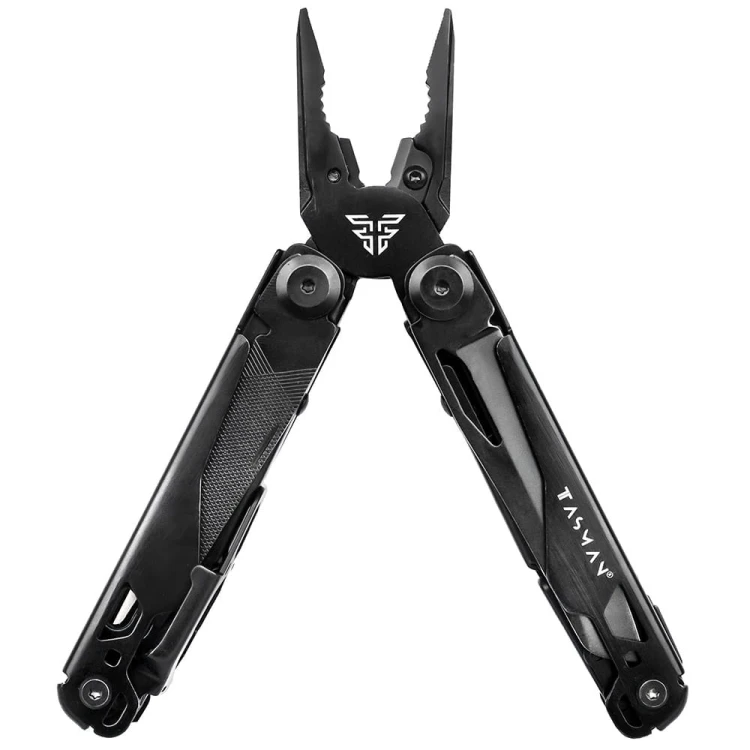 Multitool TASMAN PRO 19 funkcji ze stali nierdzewnej czarny