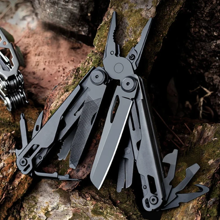 Multitool TASMAN PRO 19 funkcji ze stali nierdzewnej czarny