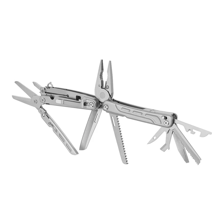 Multitool TASMAN PRO 19 funkcji ze stali nierdzewnej srebrny