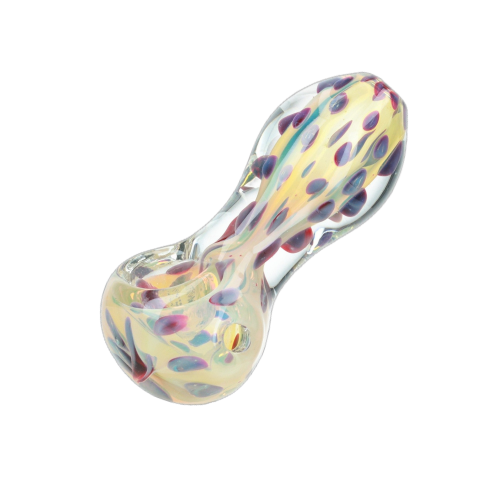 Lufka szklana bowl Dots 8,5 cm MIX kolor