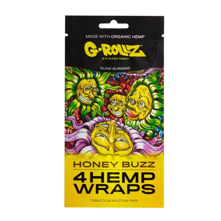 Wrapy G-Rollz Honey Miód 4 szt.