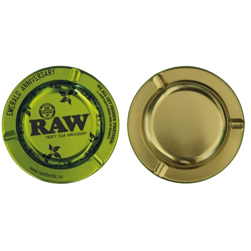Metalowa popielniczka RAW Emerald Anniversary 14 cm
