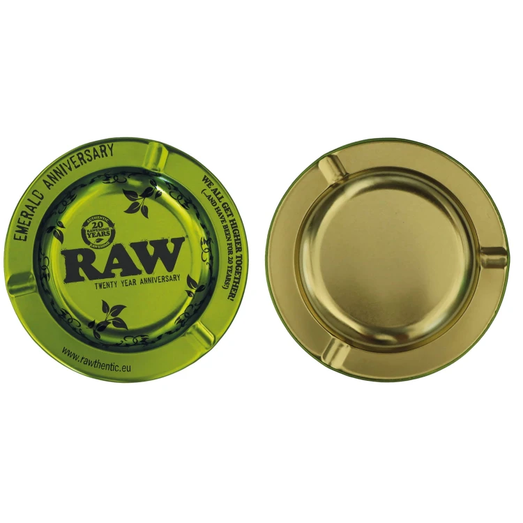 Metalowa popielniczka RAW Emerald Anniversary 14 cm