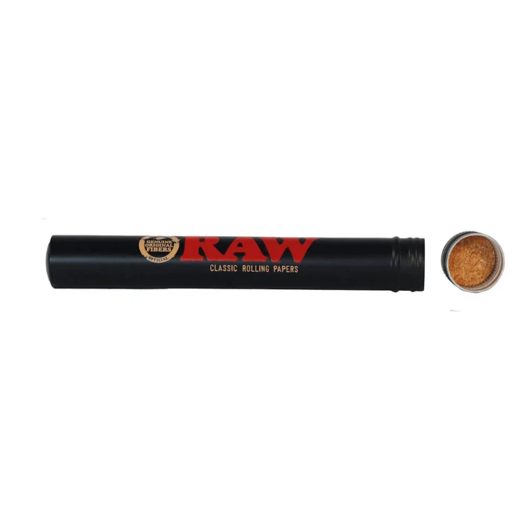 Metalowa tubka na jointa RAW Black 11,5 cm