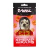 Wrapy Konopne G-Rollz Strawberry Truskawka - 4 szt.