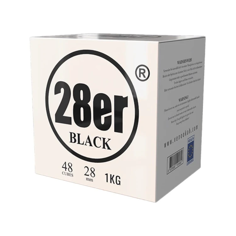 Węgiel kokosowy 28er Vennookah 28 x 28 x 28 mm 48szt. 1 kg