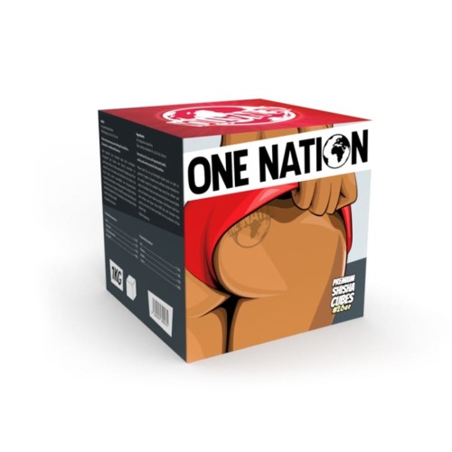 Węgiel do Shishy One Nation 26x26x26mm 1 kg
