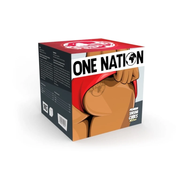 Węgiel do Shishy One Nation 26x26x26mm 1 kg