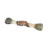 Lufka szklana artystyczna Chillum "Skorpion 3D" 9 cm