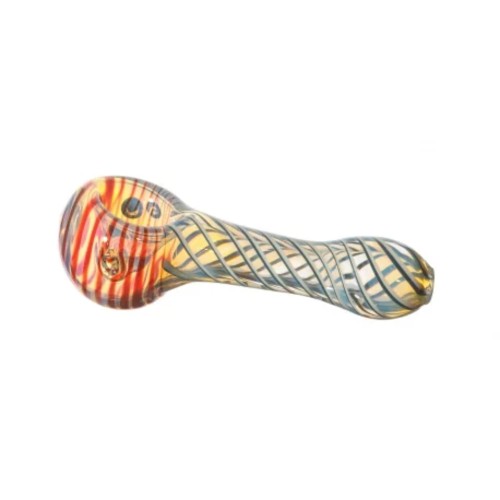 Lufka szklana artystyczna "RedDot" 10 cm