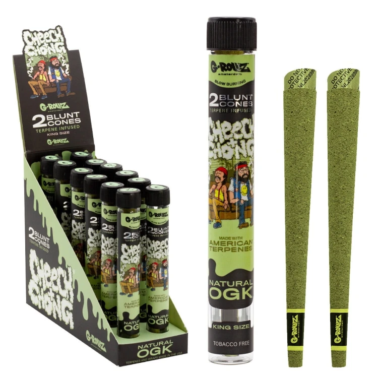 Wrapy Konopne G-Rollz Cheech &amp; Chong Natural OGK - 2 szt.