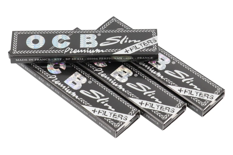 BOX - 32 x Bibułka OCB Premium King Size Slim + Tips