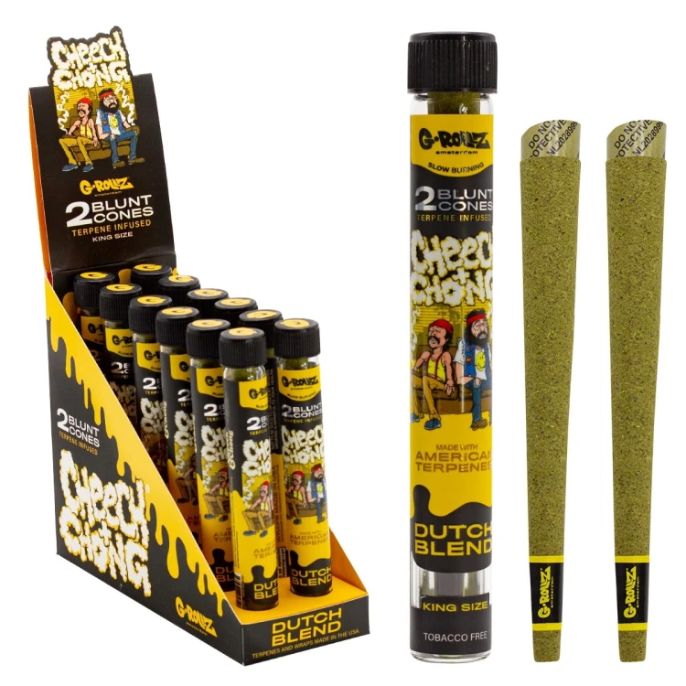 Wrapy Konopne G-Rollz Cheech &amp; Chong Dutch Blend - 2 szt.