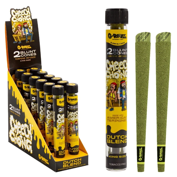 Wrapy Konopne G-Rollz Cheech &amp; Chong Dutch Blend - 2 szt.