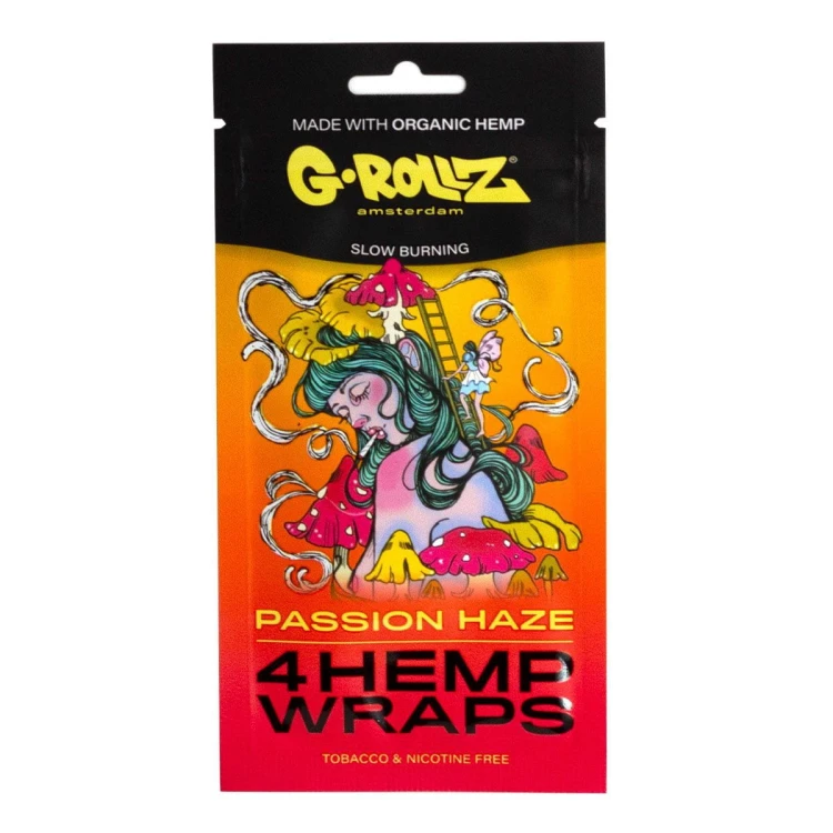 Wrapy Konopne G-Rollz Passion Haze - 4 szt.
