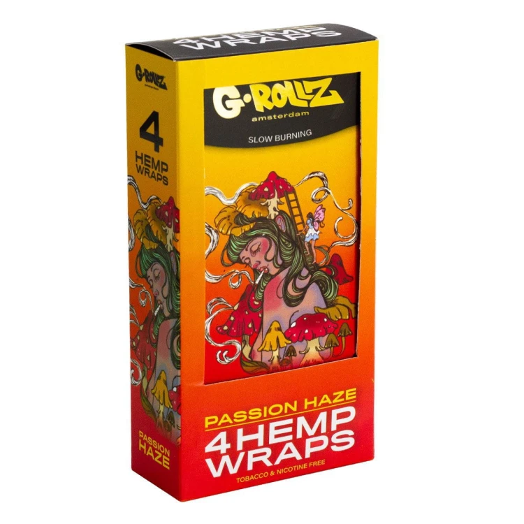 Wrapy Konopne G-Rollz Passion Haze - 4 szt.