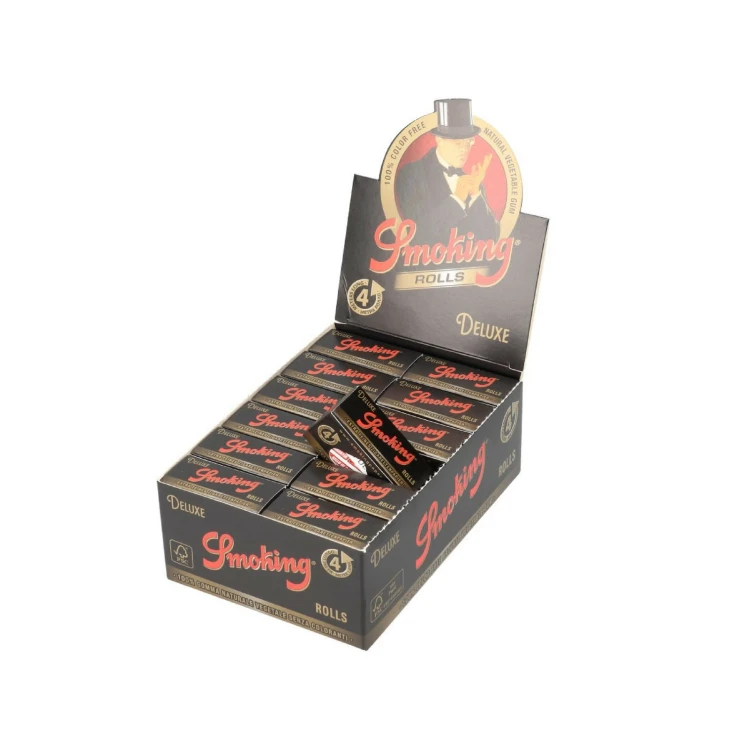 BOX - 24 x Bibułka SMOKING ROLLS DE LUXE