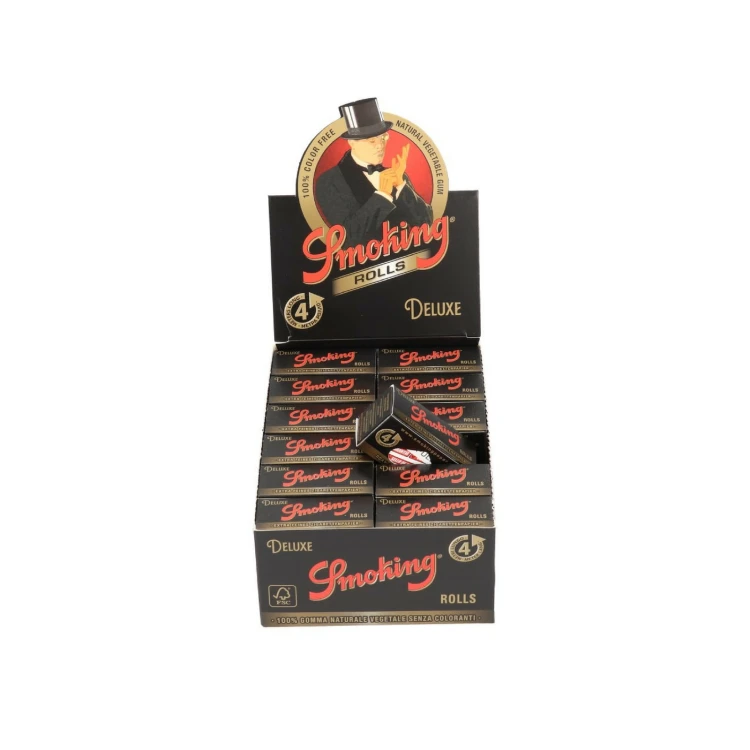 BOX - 24 x Bibułka SMOKING ROLLS DE LUXE
