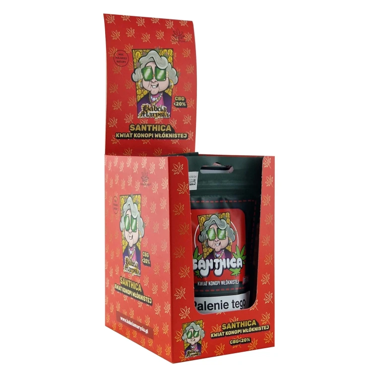 BOX - 5 x Susz CBG Specjały babci Marysi - Santhica 10g