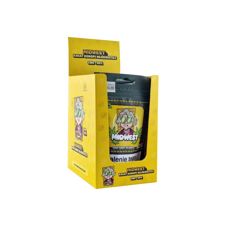 BOX - 5 x Susz CBD Specjały babci Marysi - Mid West 5 g