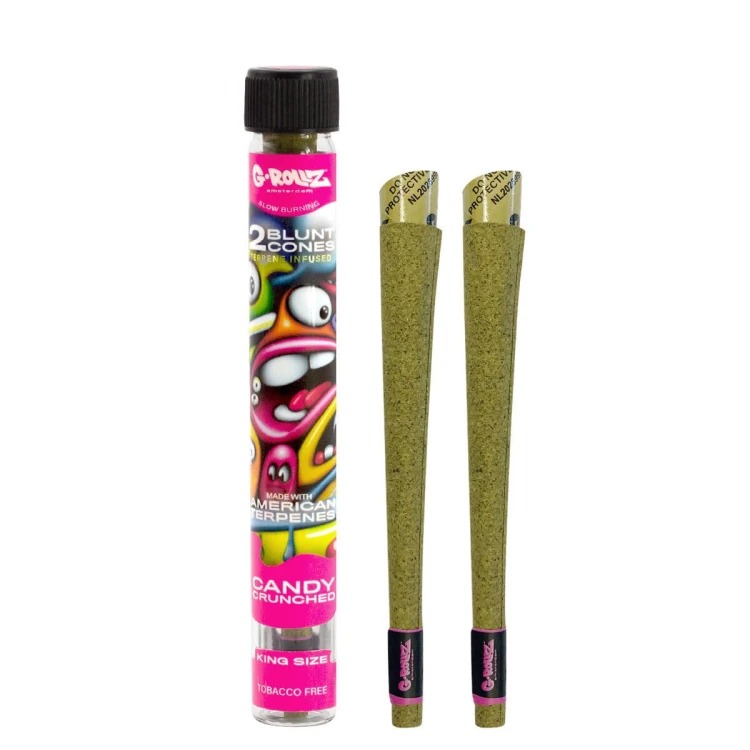 Wrapy Konopne G-Rollz Candy Crunched - 2 szt.