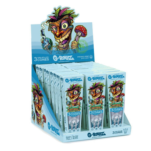 Wrapy Konopne G-Rolls Tiki KS Blue 3szt