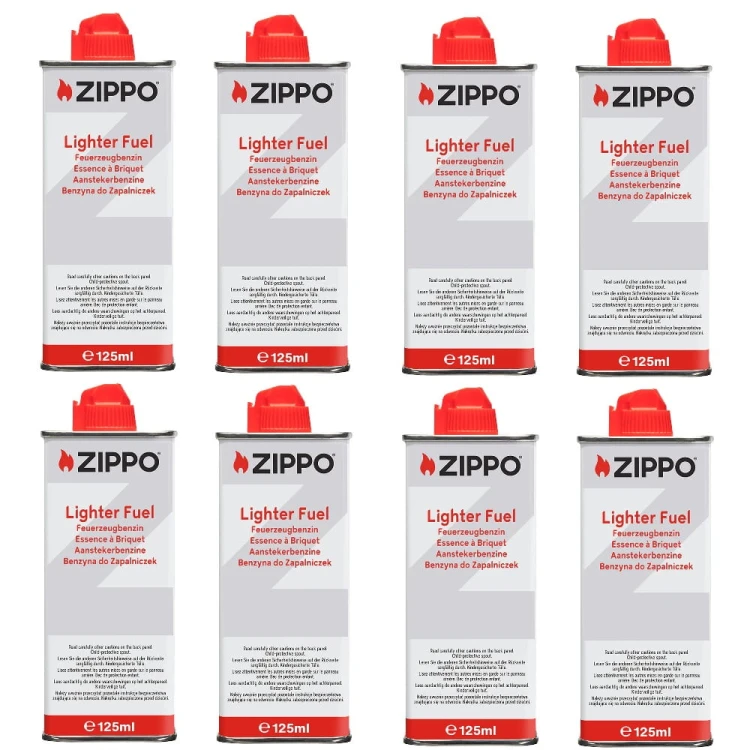 ZESTAW - 8 x Benzyna Zippo 125ml