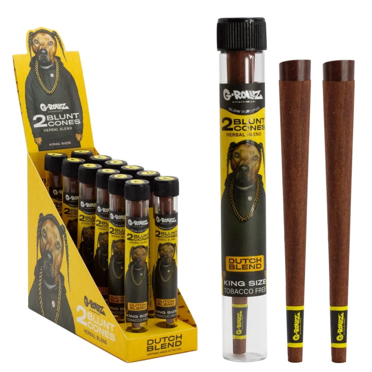 Wrapy skręcone G-Rollz The Dog Dutch Blend 2 szt